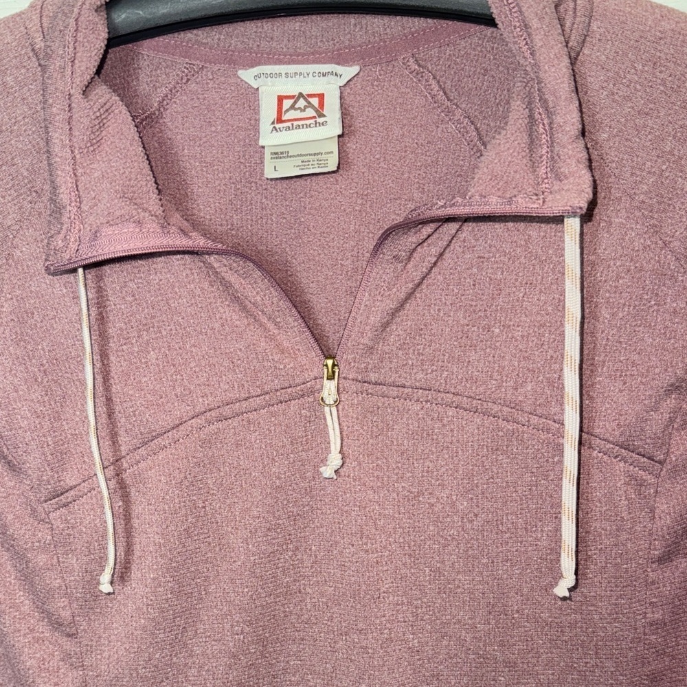 Avalanche Belleayre 1/4 Zip Thermal Pullover Top - Picture 6 of 9